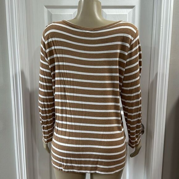 SOFT JOIE  COLETTA STRIPE TOP. - Picture 4 of 8